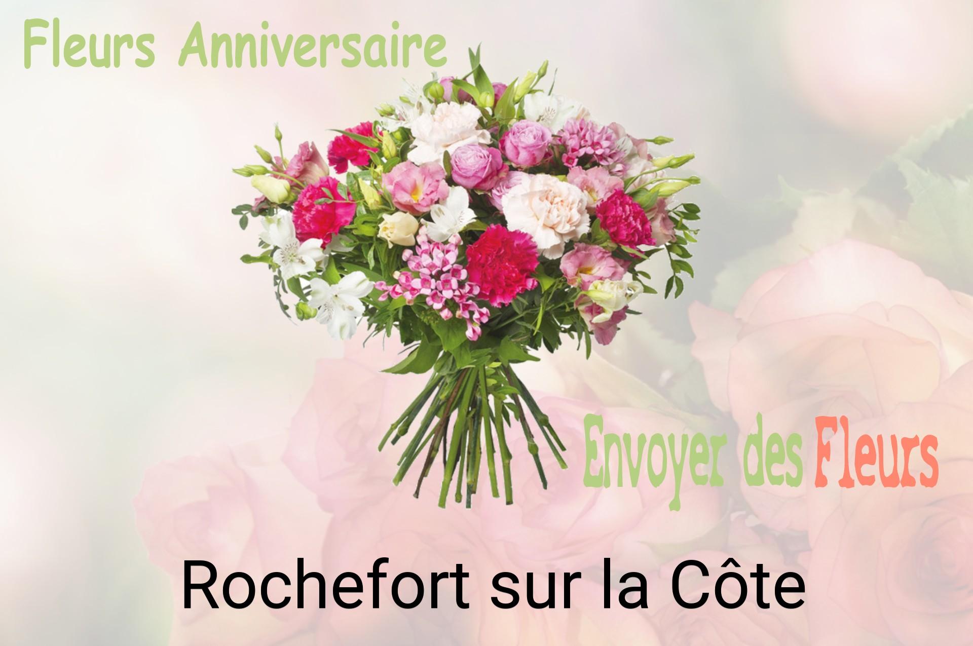 Bouquet de fleurs d’anniversaire livré à Rochefort-sur-la-Côte