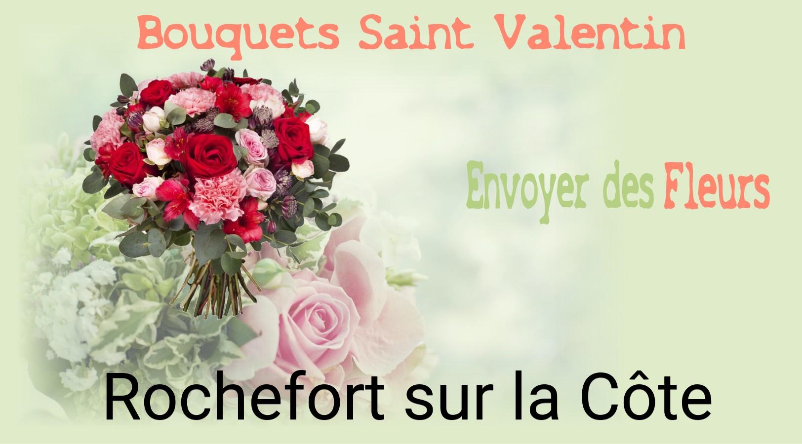 Roses de Saint-Valentin livrées à Rochefort-sur-la-Côte